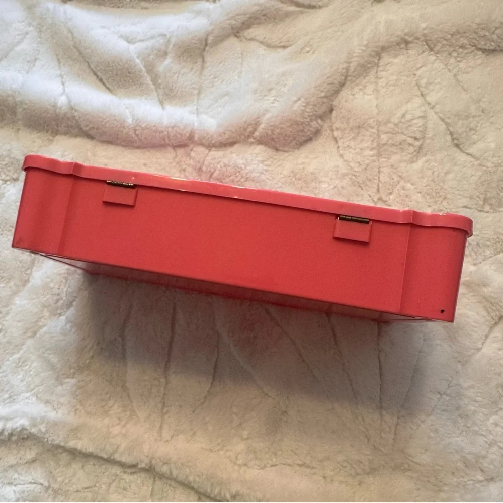 Schwarz Bros. Vintage 1950s Plastic HOT PINK Tissue Box